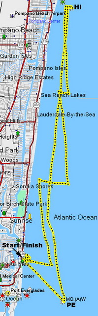 Ron's 2008 GPS Track