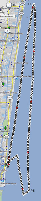 Ron's 2011 GPS Track